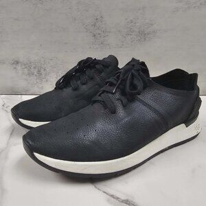 UGG Adaleen Black Nubuck Sneakers